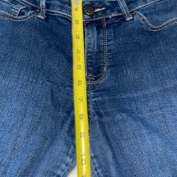 W62 Signature Fit Ankle Jeans Women 30x26 Size 8 Blue Denim Cropped - Picture 5 of 9